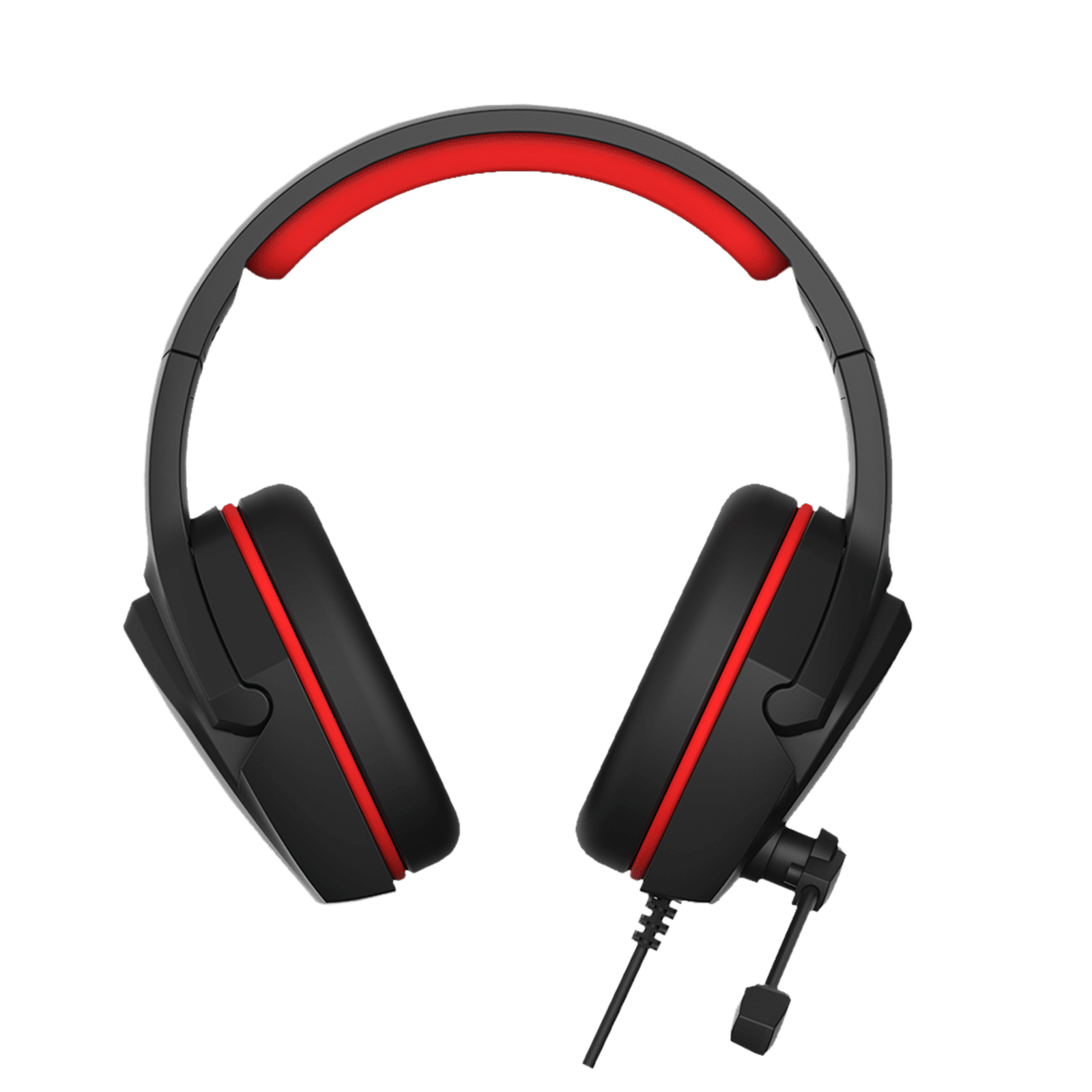 Buy Wings Vader 100 Wired Gaming Headset 3d Surround Sound Over Ear Black Red Online Croma